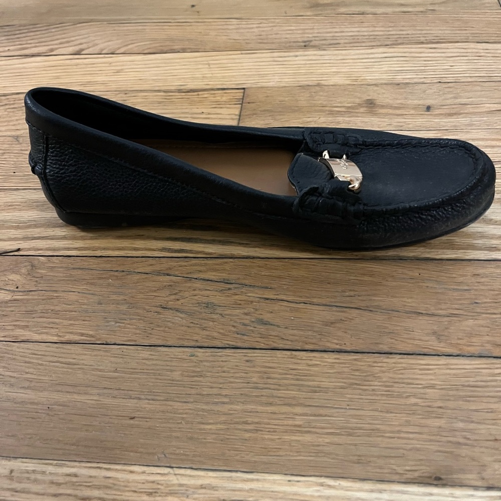 Coach Black Shoes leather - never worn - Picture 2 of 2